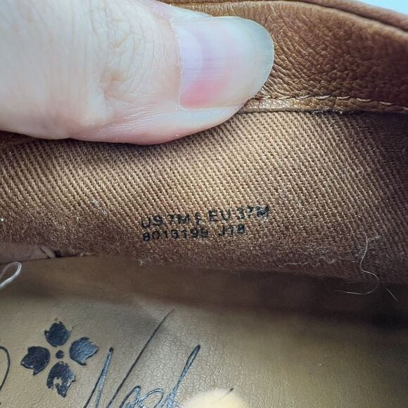 Patricia Nash Womens Carla Leather Closed Toe Ankle, Tan Leather Size 7 - Picture 6 of 6